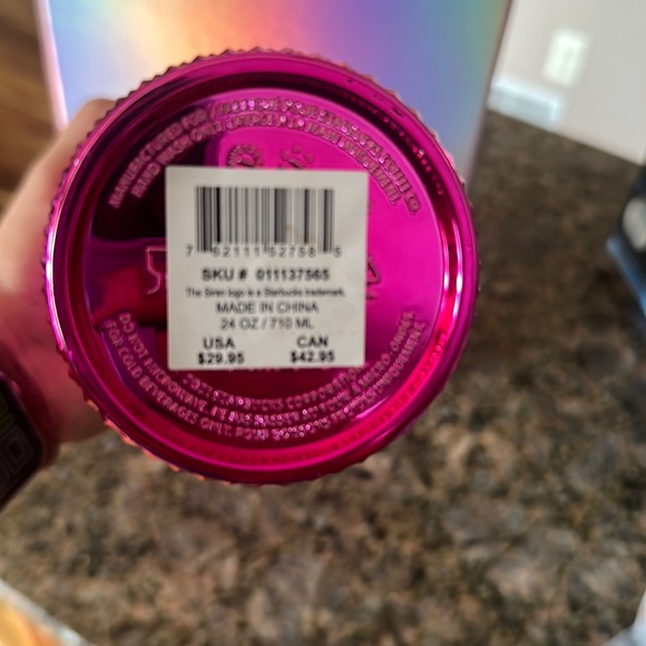 Starbucks tumbler- new - Picture 2 of 2